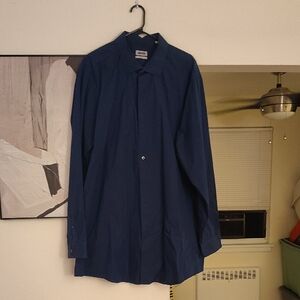 Kenneth Cole Unlisted Navy Tall Fit Shirt